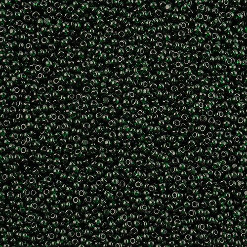 11-37008, Czech Charlotte, 8.2g Tr Dark Green - PoCo Inspired