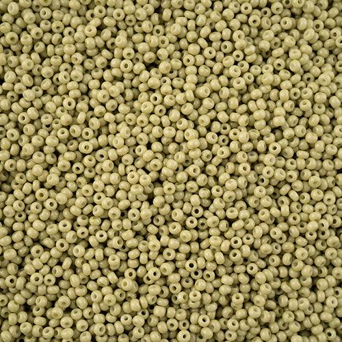 11-43247, Czech 22g Avocado Chalk Dyed Solgel - PoCo Inspired