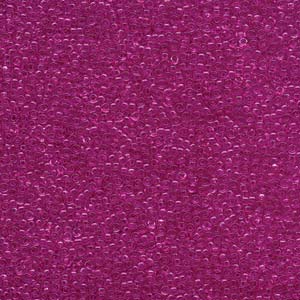 15-1310, Miyuki 8.2g Transparent Dyed Fuchsia