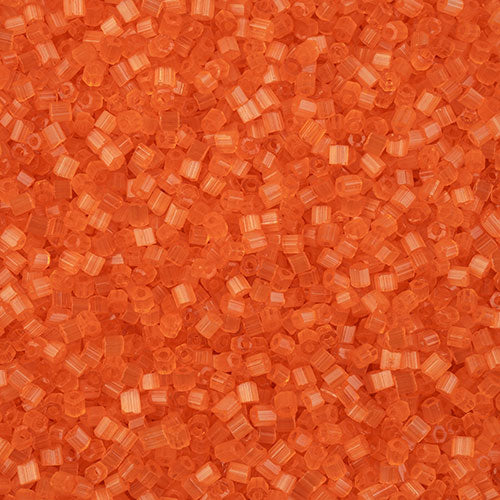10C-05684, Czech 2 Cut 22g Satin Orange SOLGEL