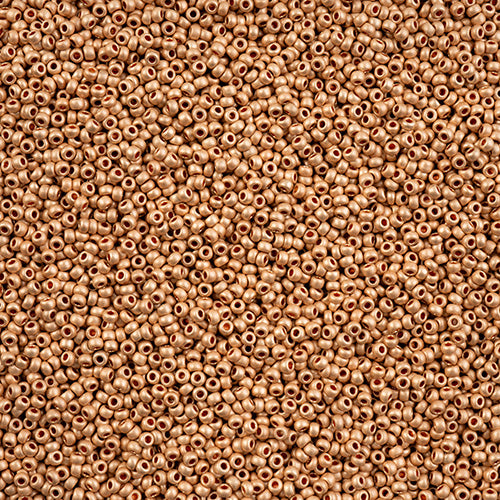 11-18589, Czech 22g Lt Coral Pink Terra Matte Metallic