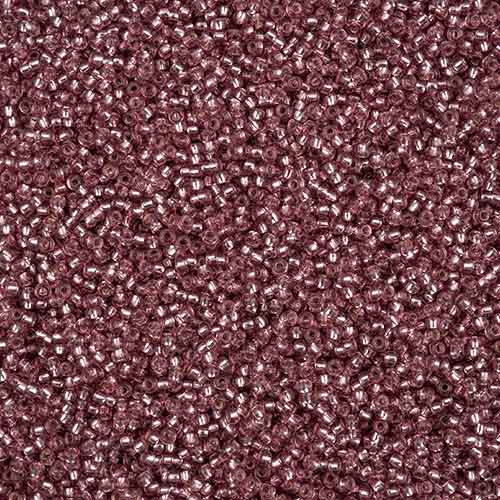 11-78695 Czech 22g Silver Lined Plum SOLGEL