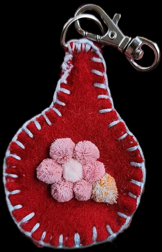 Workshop, Caribou Tufted Keychain