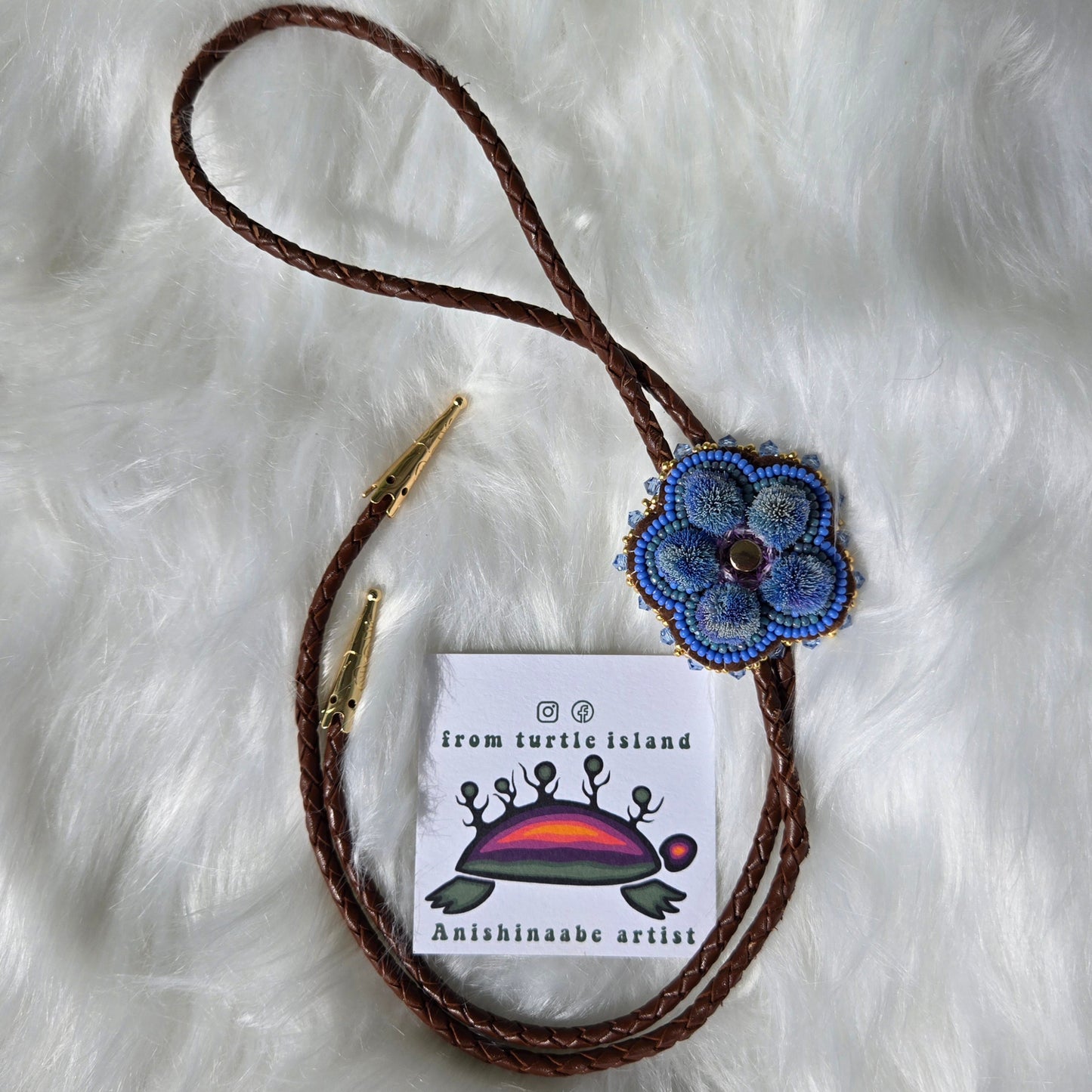 Workshop, Caribou Tufted Bolo Tie