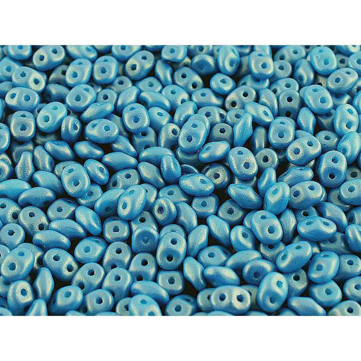 Gold Shine Dark Cyan - SuperDuo, 2.5x5mm 11g