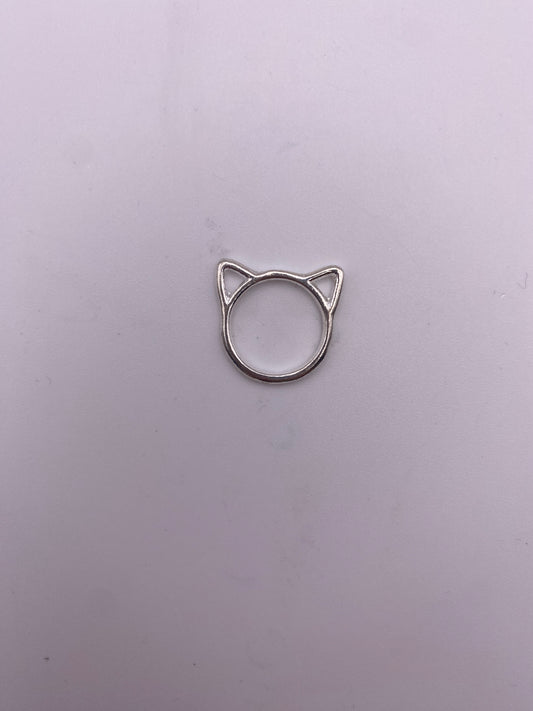 Beadwork Finding - Cat Head per pair