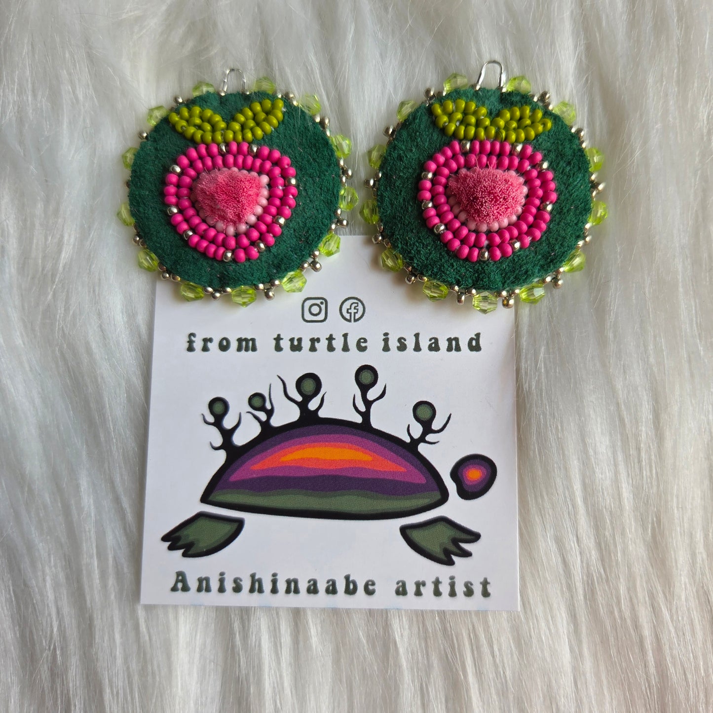 Workshop, Caribou Tufted Earrings