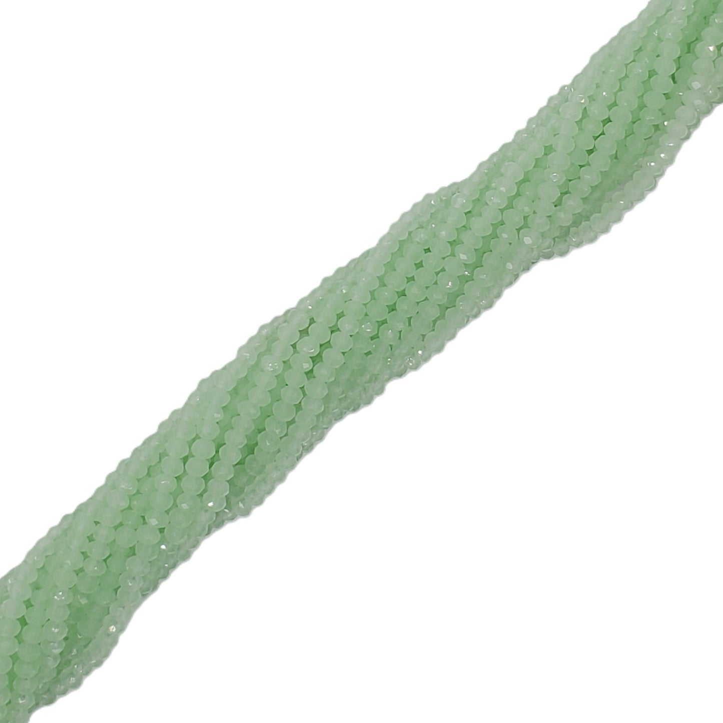 Chinese Crystal, Rondelle 2mm