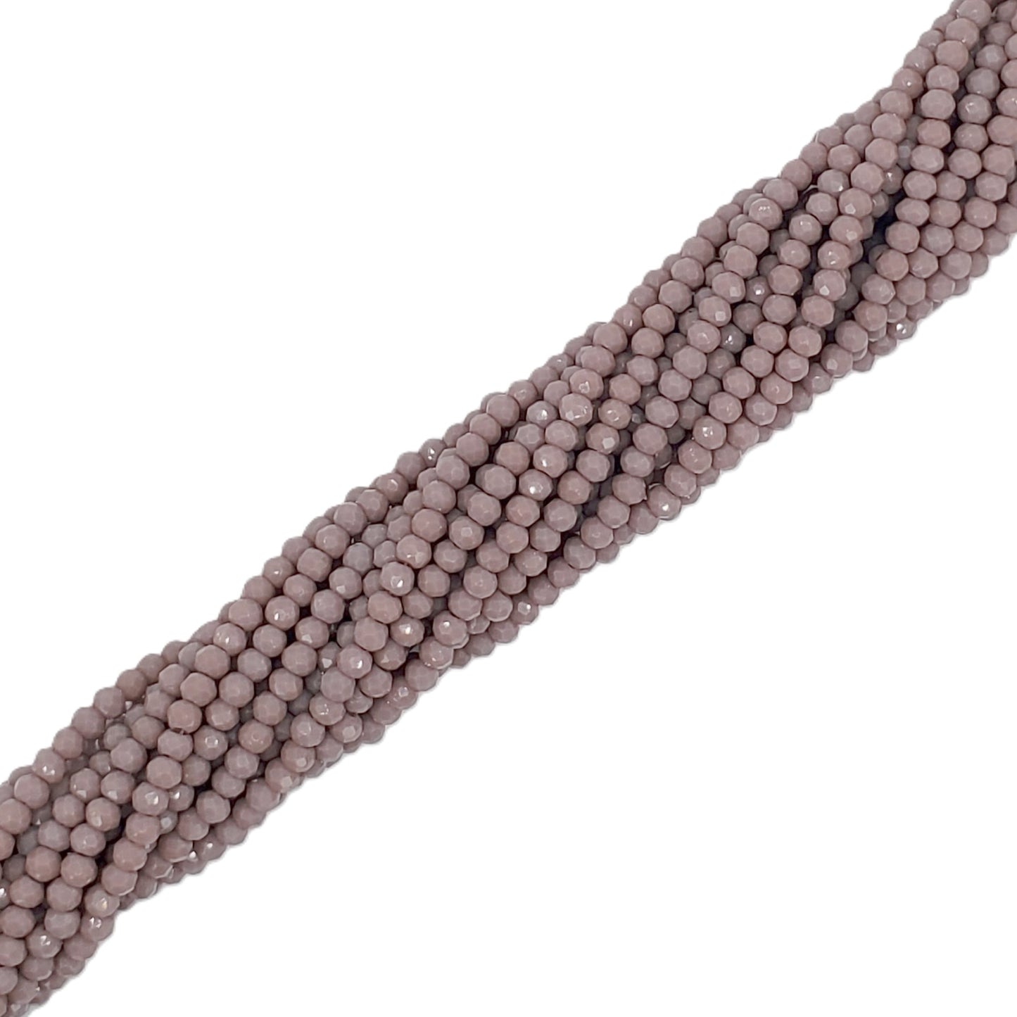 Chinese Crystal, Rondelle 2mm