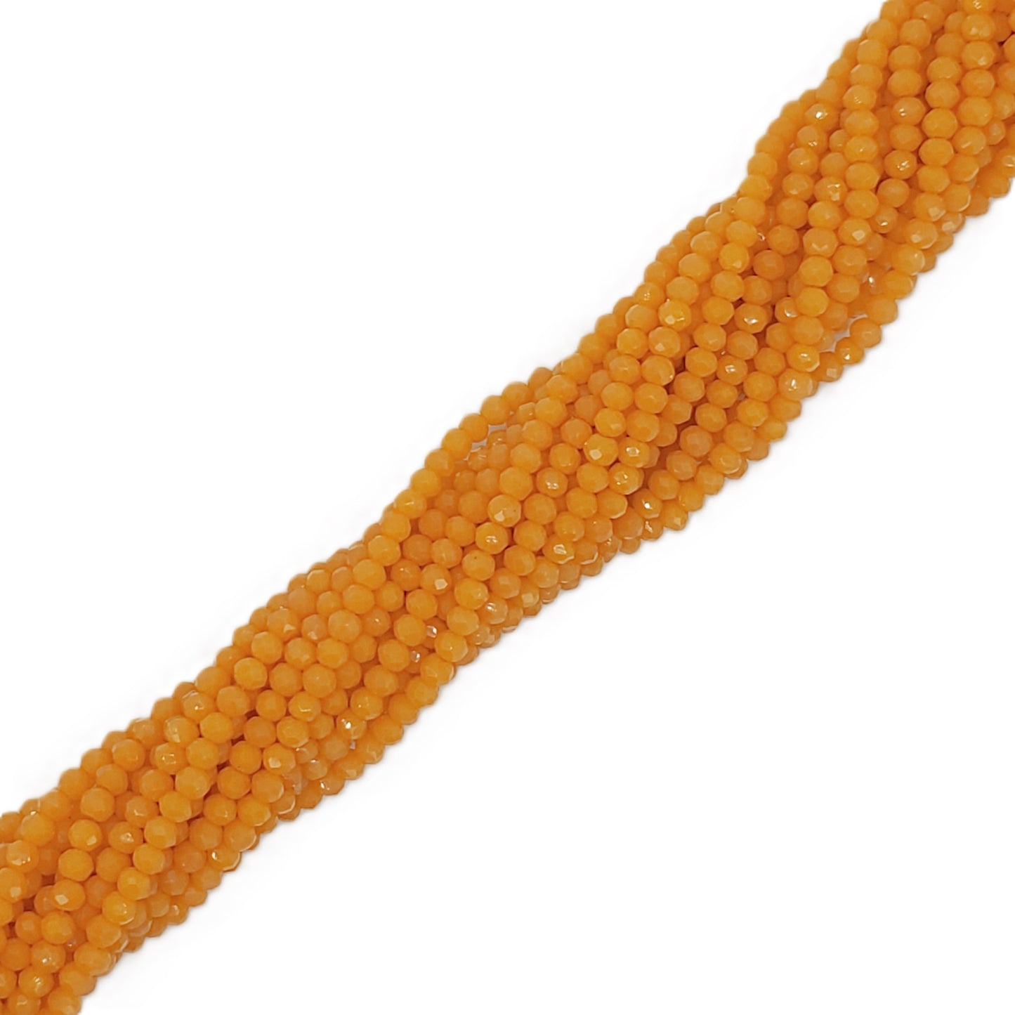 Chinese Crystal, Rondelle 2mm