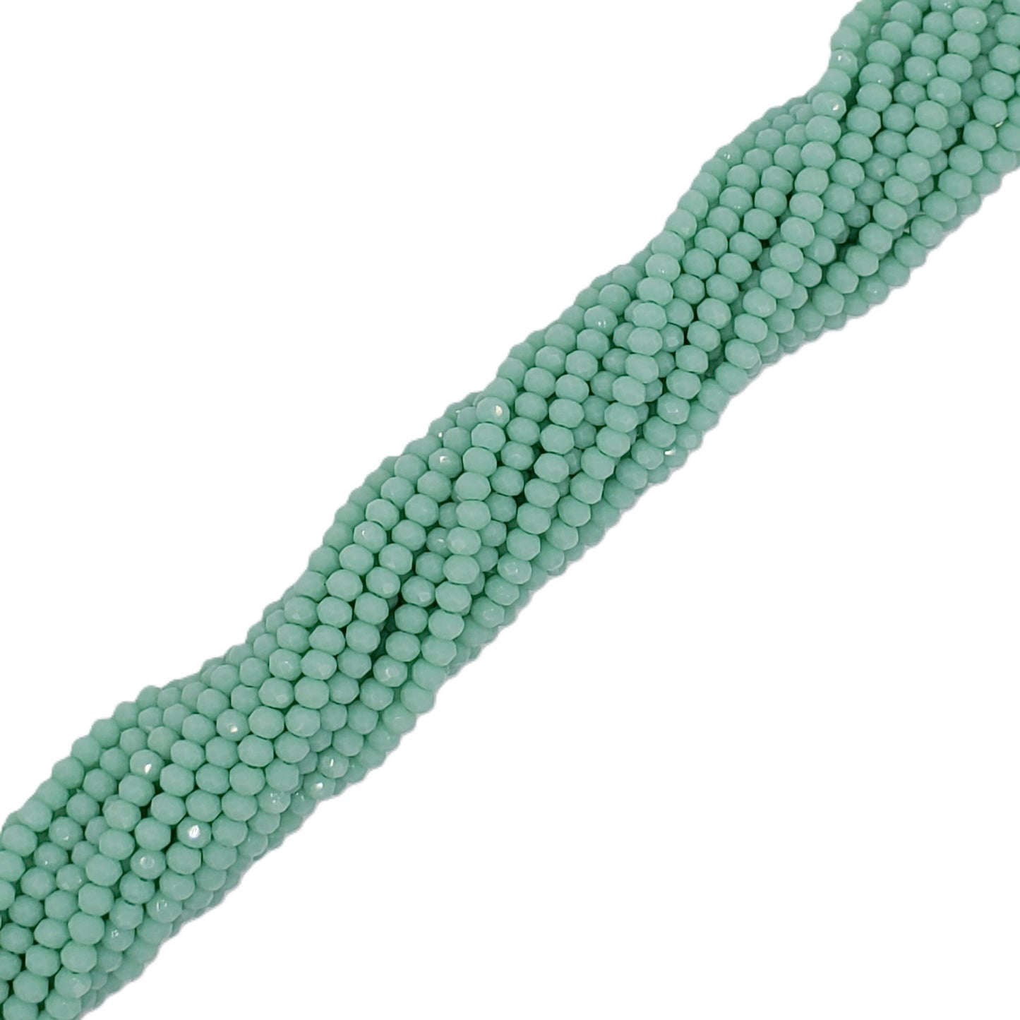 Chinese Crystal, Rondelle 2mm
