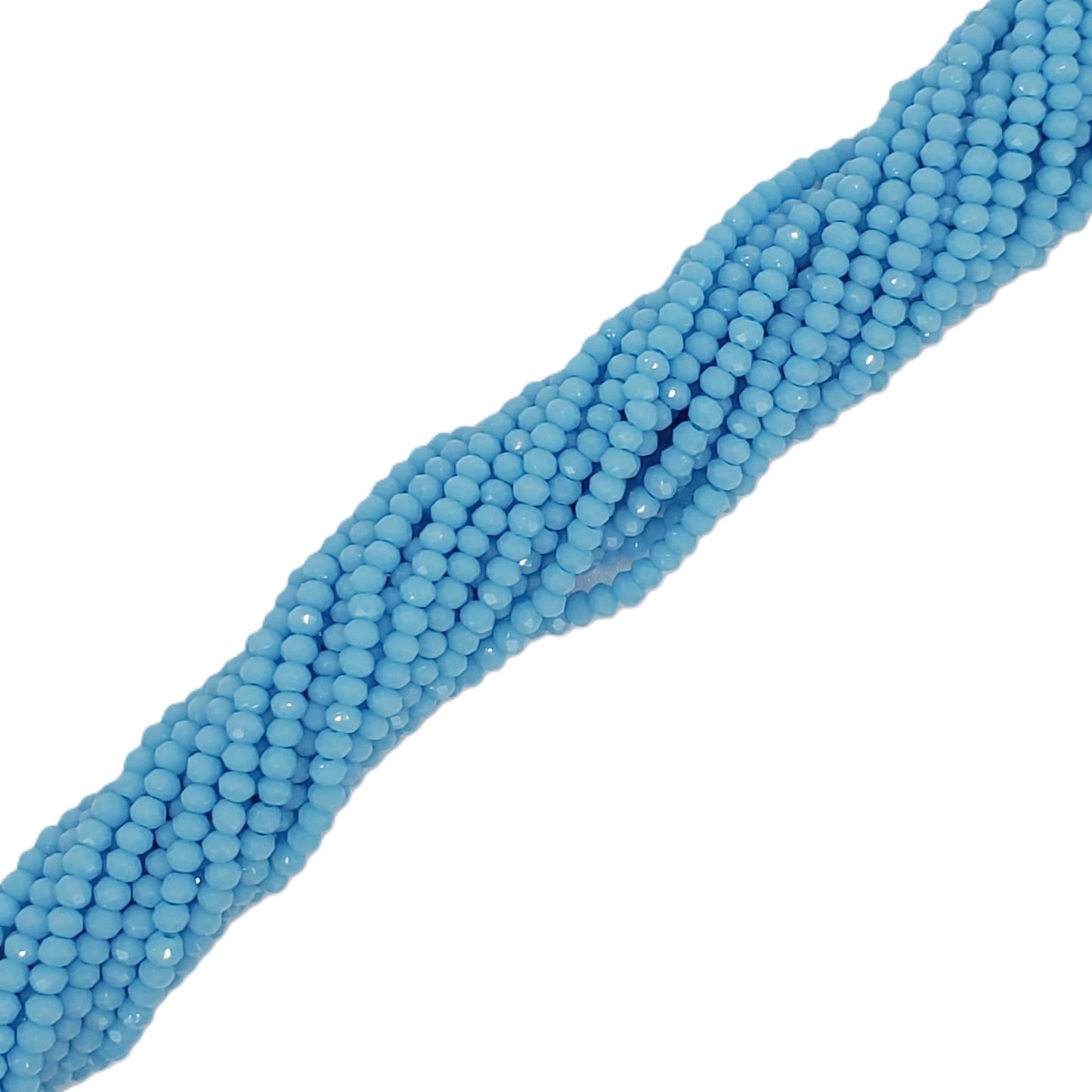 Chinese Crystal, Rondelle 2mm