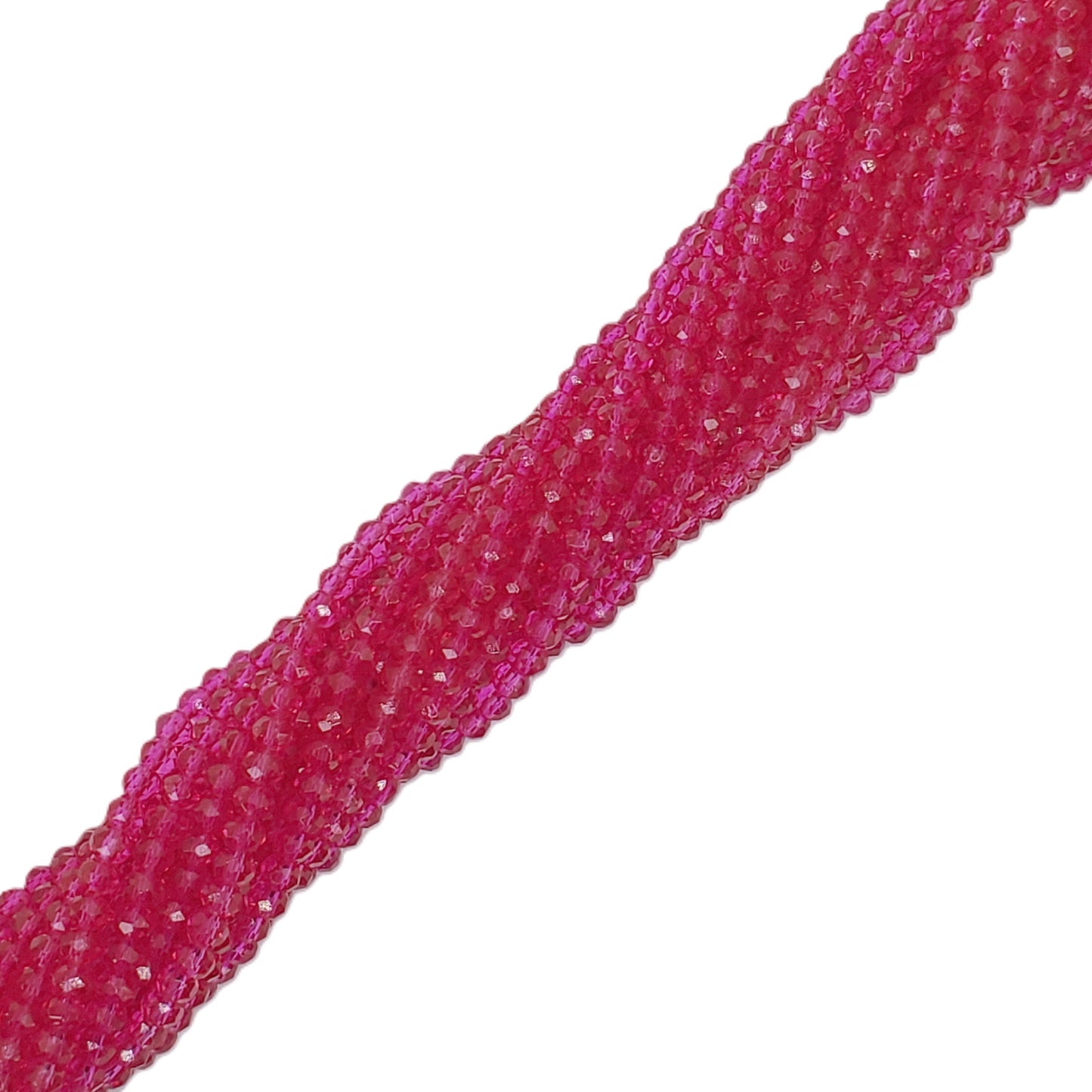 Chinese Crystal, Rondelle 2mm