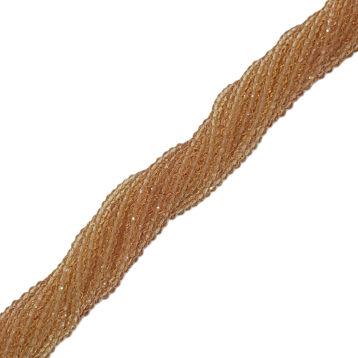 Chinese Crystal, Rondelle 2mm
