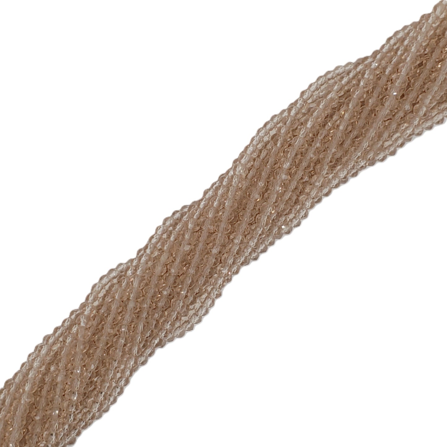 Chinese Crystal, Rondelle 3mm