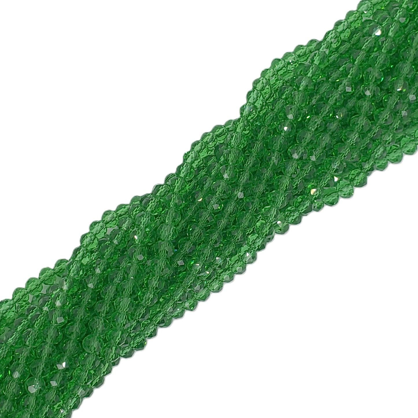 Chinese Crystal, Rondelle 4mm