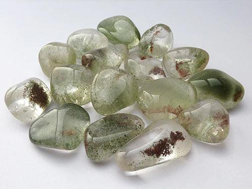 Chlorite Included Quartz - Tumbled Chlorite Included Quartz - Tumbled