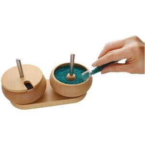 Double Wooden Bead Spinner - PoCo Inspired