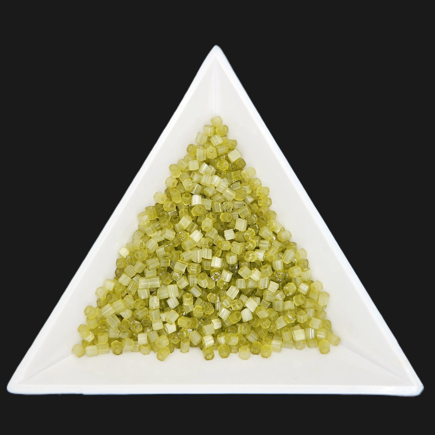 10C-05652, Czech 2 Cut 22g Satin Avocado SOLGEL