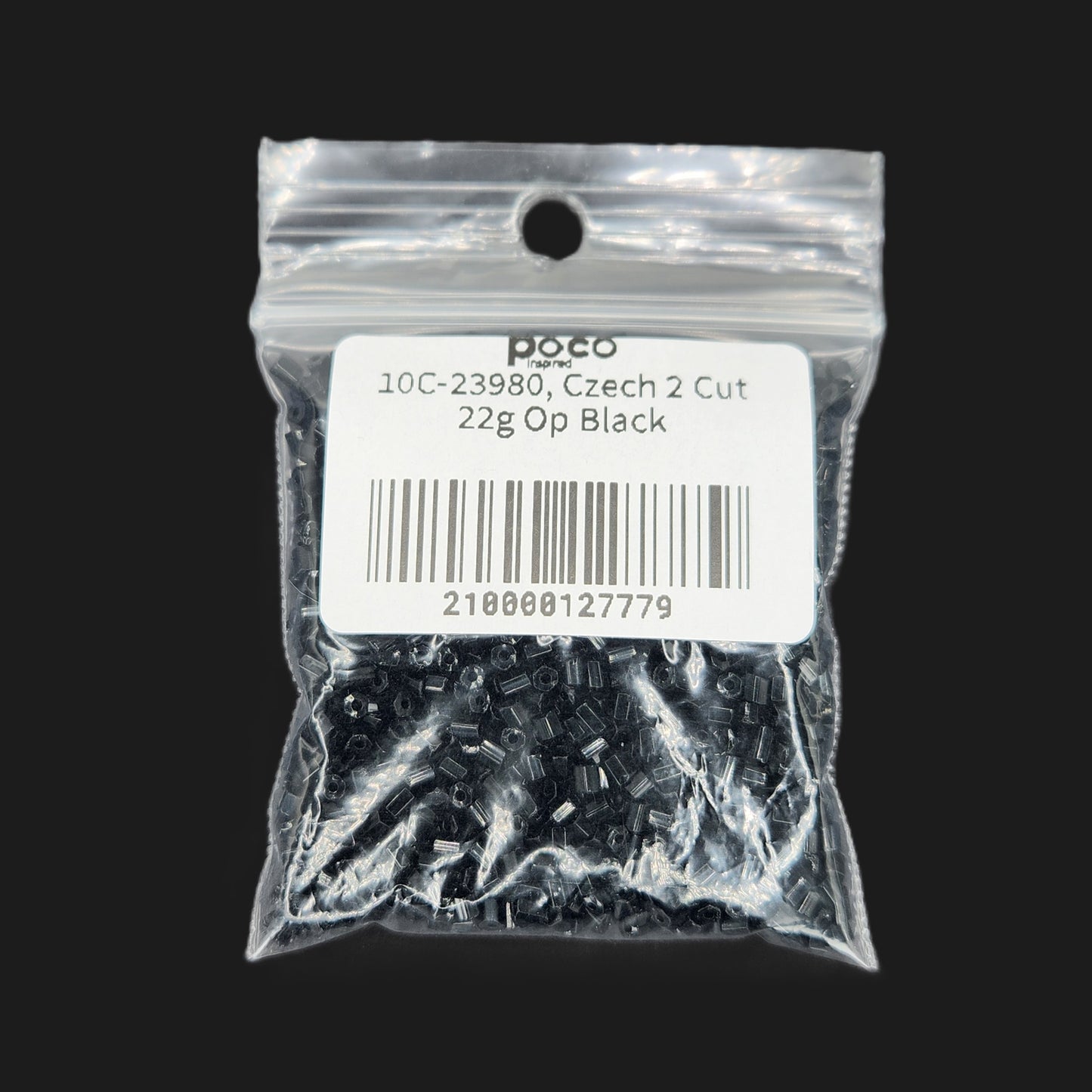 10C-23980, Czech 2 Cut 22g Op Black