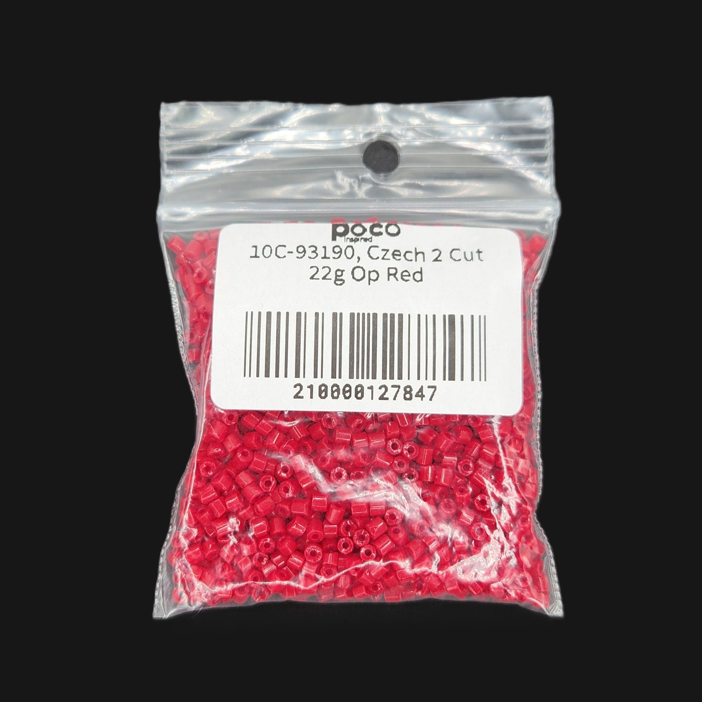 10C-93190, Czech 2 Cut 22g Op Red
