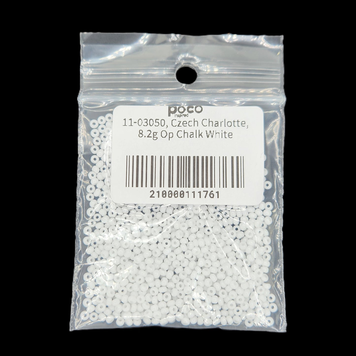 11-03050, Czech Charlotte, 8.2g Op Chalk White