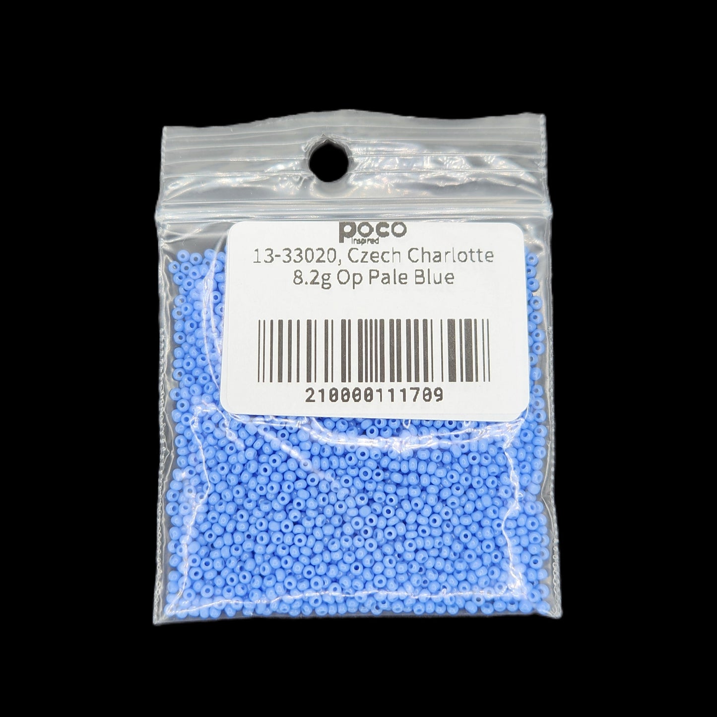 13-33020, Czech Charlotte 8.2g Op Pale Blue