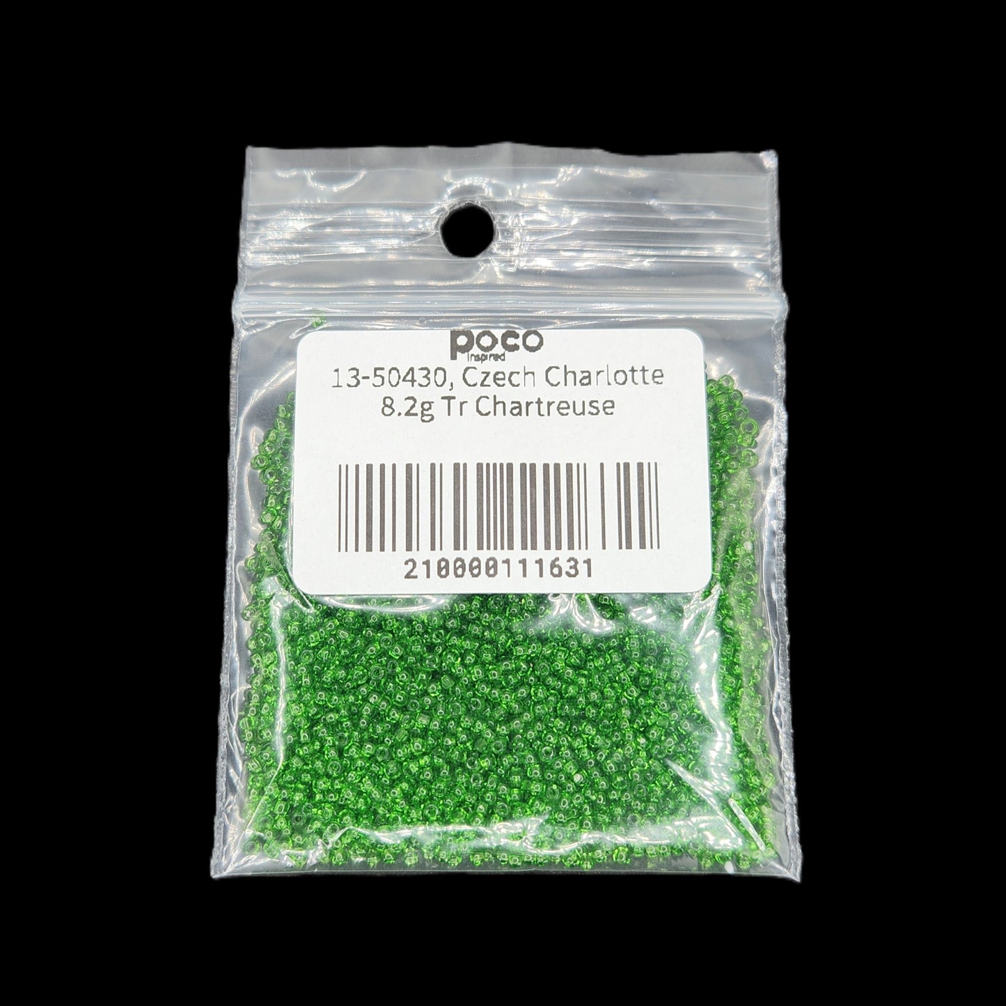 13-50430, Czech Charlotte 8.2g Tr Chartreuse