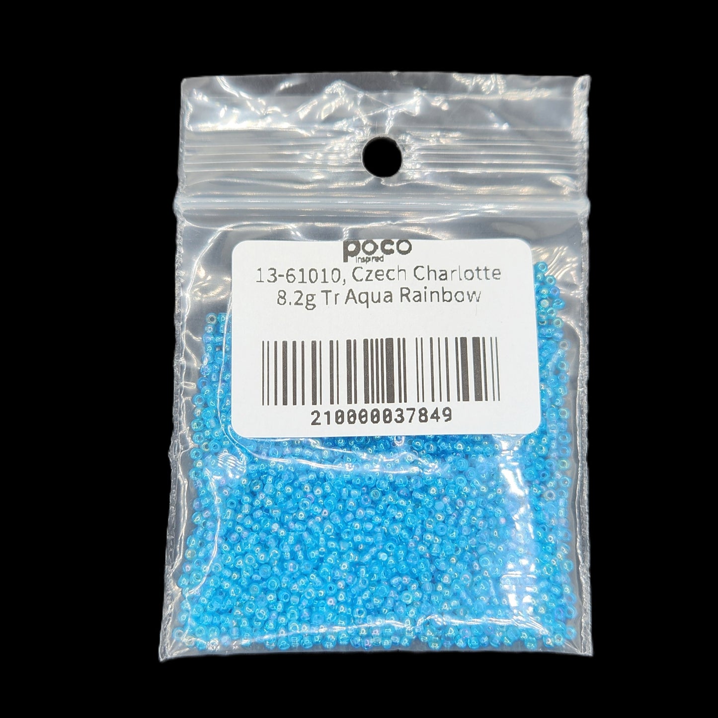 13-61010, Czech Charlotte 8.2g Tr Aqua Rainbow