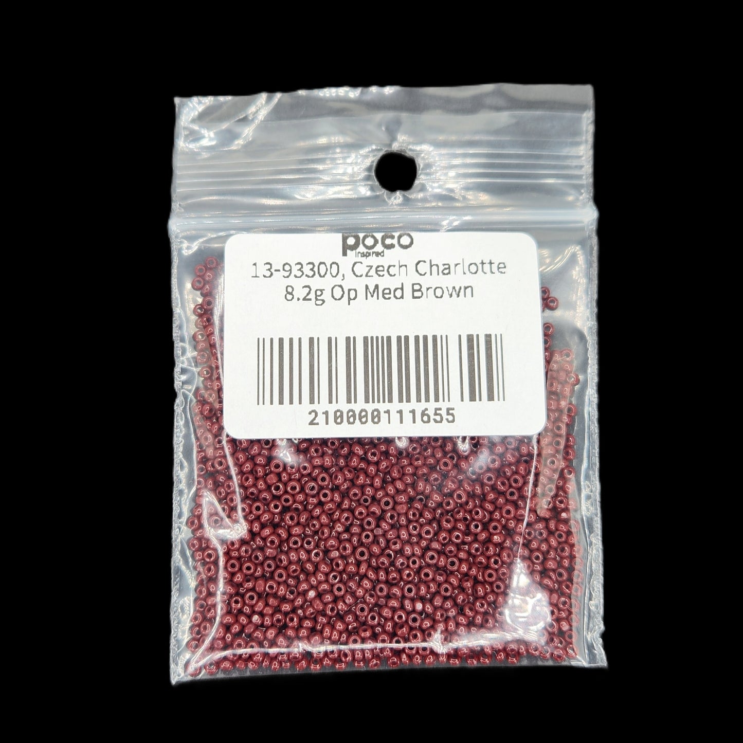 13-93300, Czech Charlotte 8.2g Op Med Brown