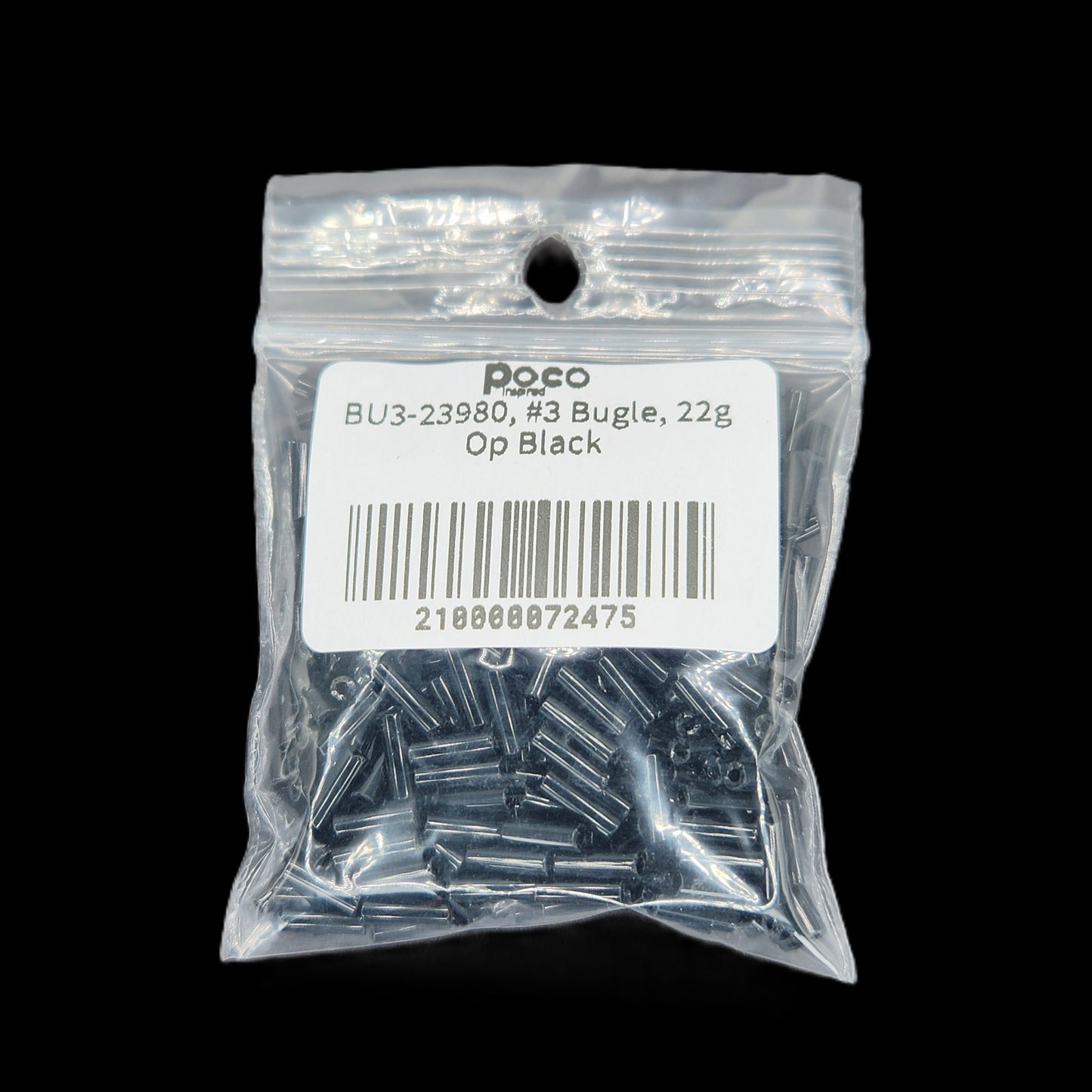 BU3-23980, #3 Bugle, 22g Op Black