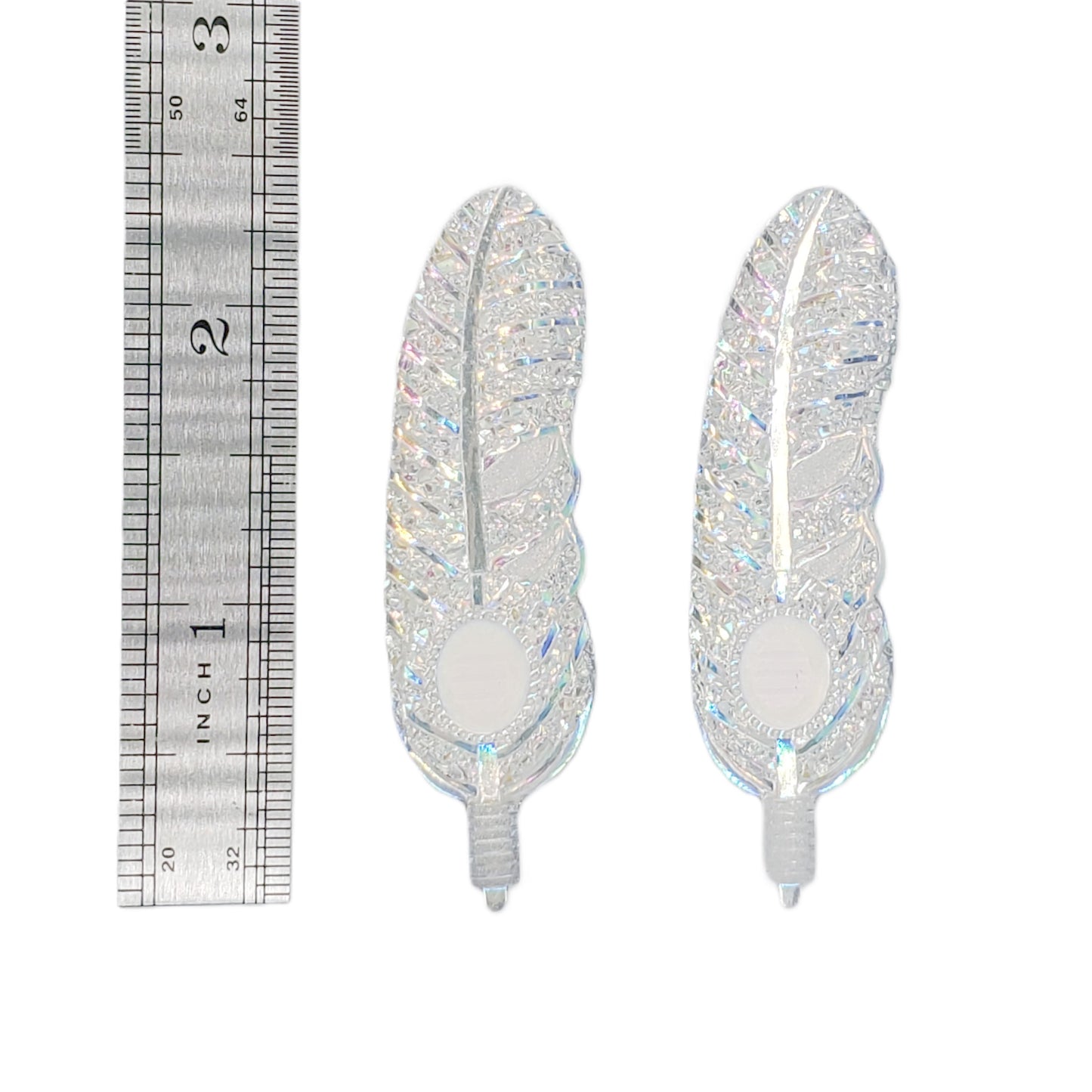 Resin Cabochon - Feather