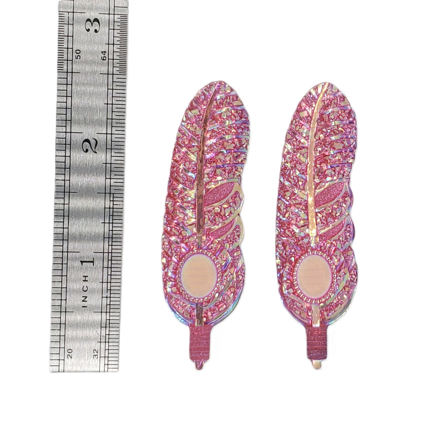 Resin Cabochon - Feather
