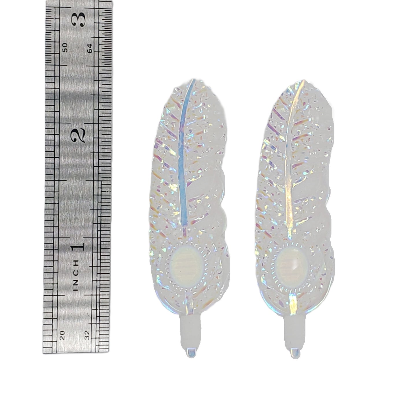 Resin Cabochon - Feather