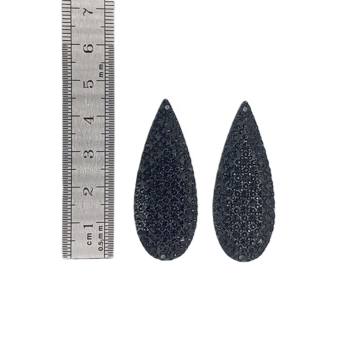 Resin Cab - Waterdrop Large, Studded