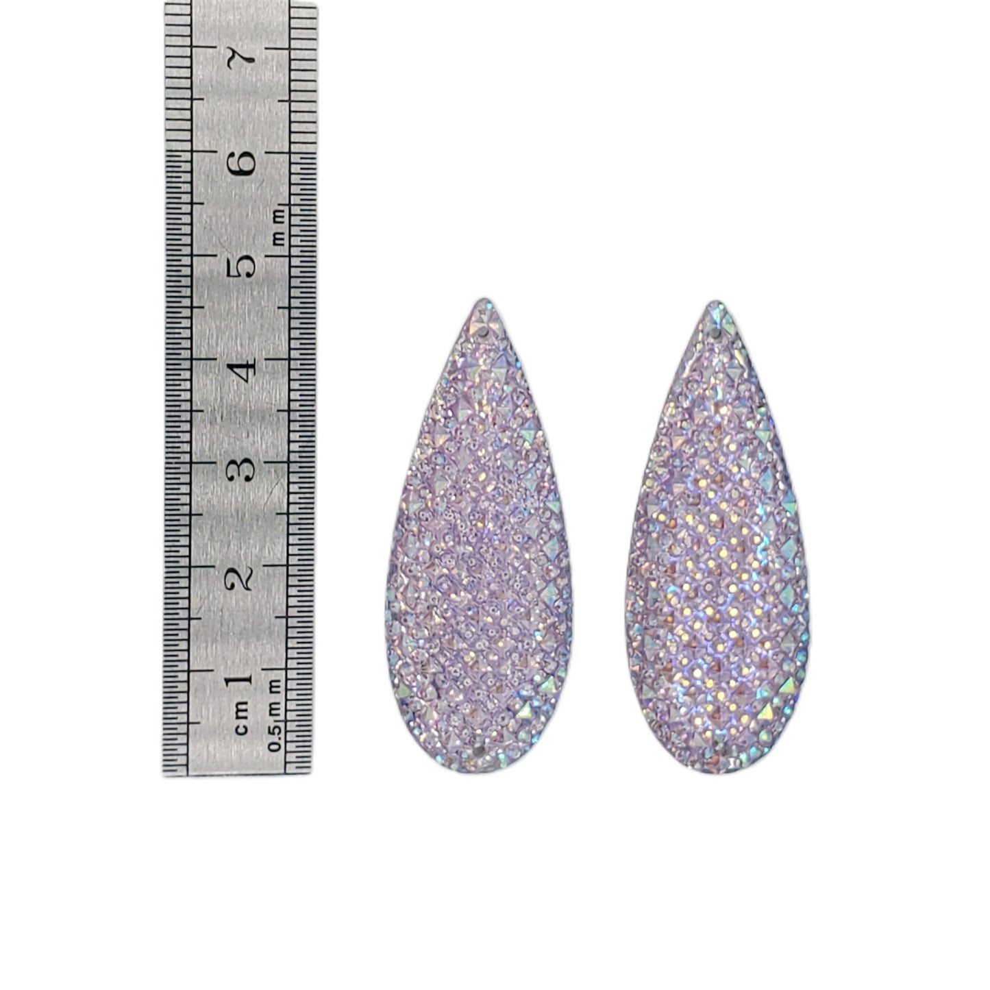 Resin Cab - Waterdrop Large, Studded