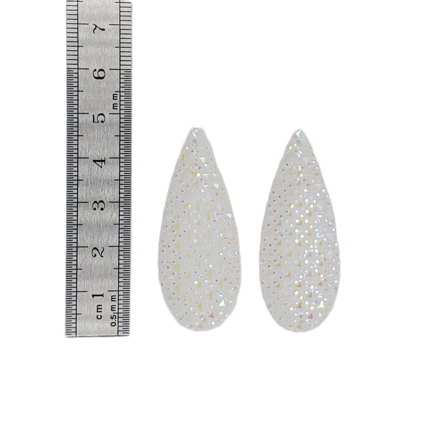 Resin Cab - Waterdrop Large, Studded