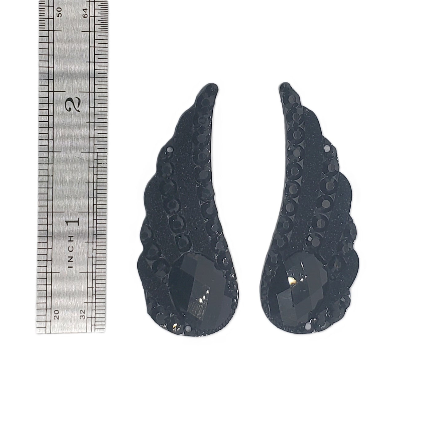 Resin Cabochon - Wing 20x54mm