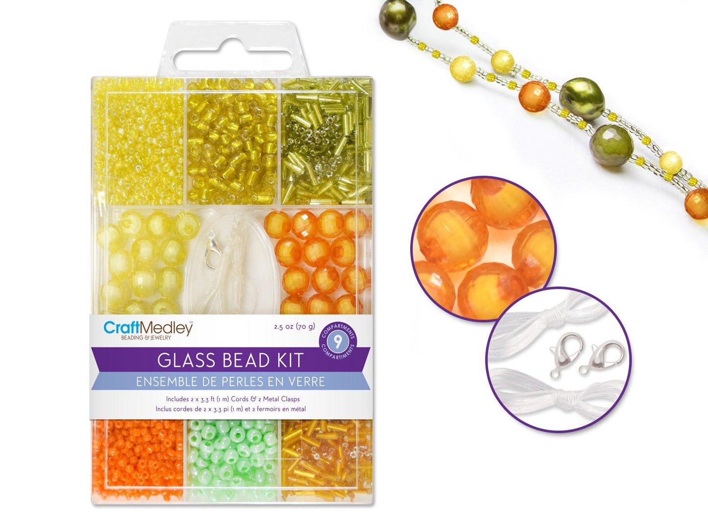 Glass Bead Kit, 70g
