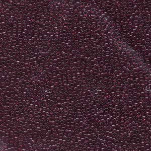 15-1312, Miyuki 8.2g Dyed Transparent Wine