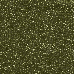 15-1423, Miyuki 8.2g Silver Lined Khaki