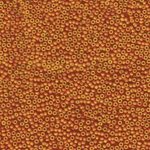 15-1479, Miyuki 8.2g Dyed Opaque Pumpkin