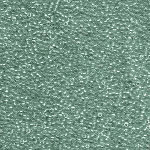15-1555, Miyuki 8.2g Sparkle Teal Lined Crystal