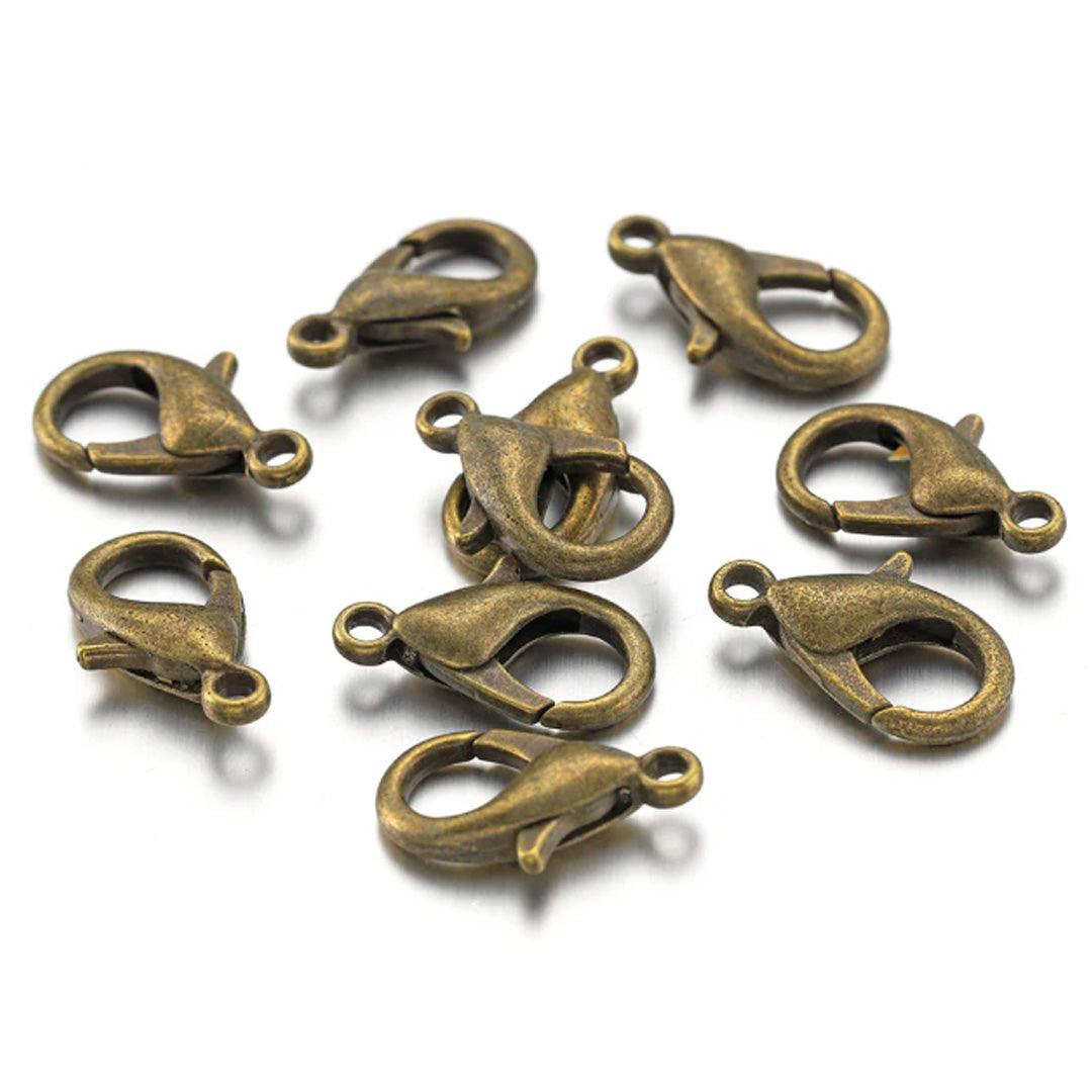 Lobster Clasp, 15mm - 10pc