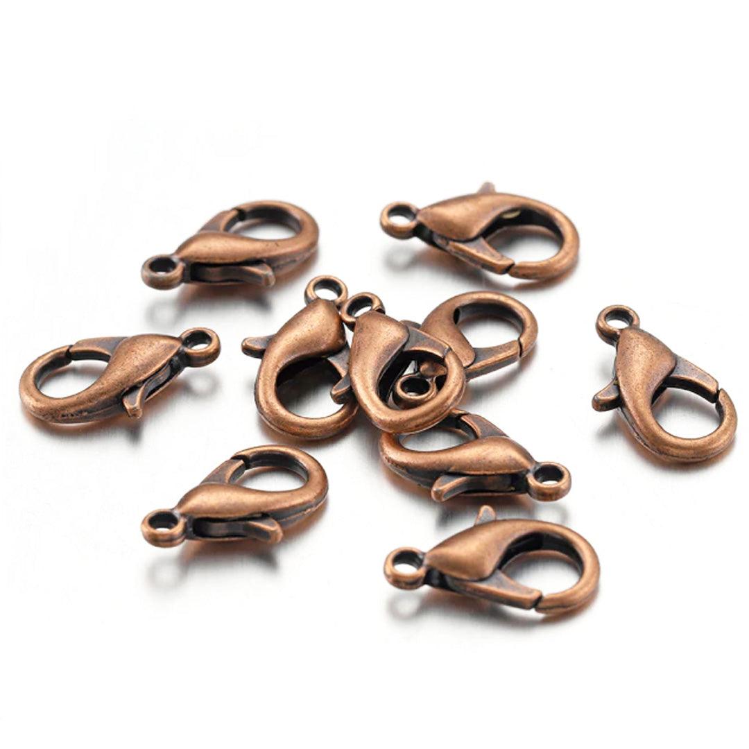 Lobster Clasp, 15mm - 10pc