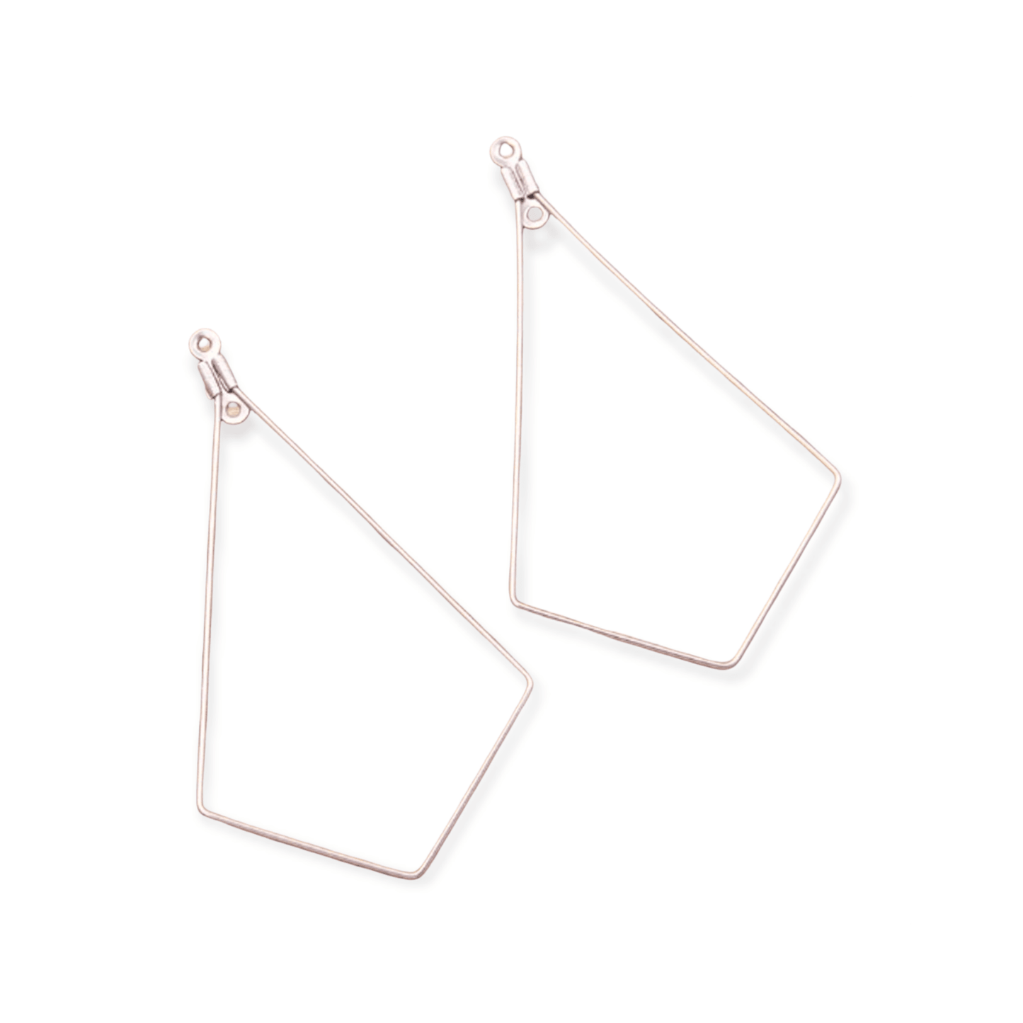 Beading Hoop SHAPE W/Tab/Hole 5pr