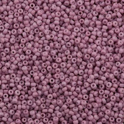 11-2024, Miyuki 22g Matte Opaque Light Rose