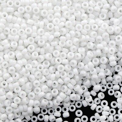 15-402, Miyuki 8.2g Opaque Chalk White