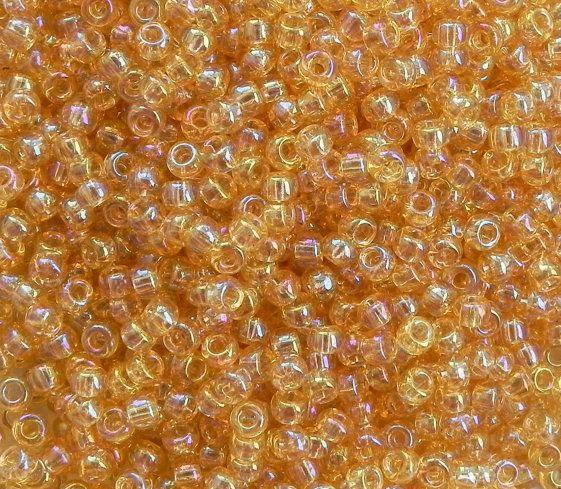 6-132, Miyuki 20g Transparent Light Topaz