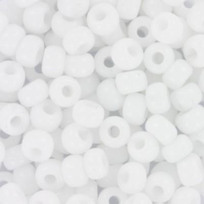 6-402, Miyuki 20g Opaque Chalk White